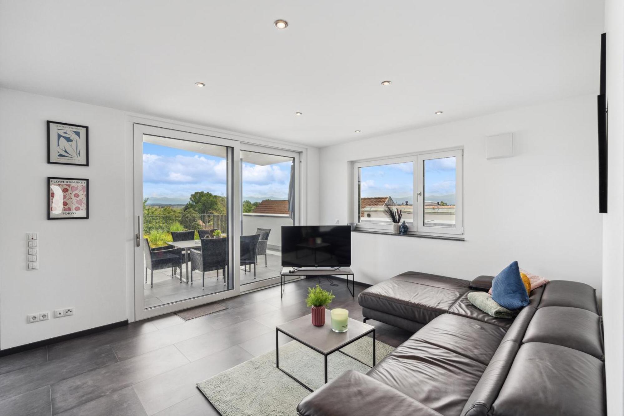 Anytime - Penthouse Mit Terrasse Und Bergsicht Leilighet FDH Eksteriør bilde
